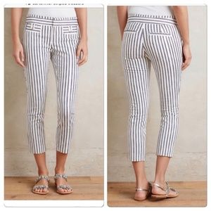 Anthropologie Cartonnier striped Charlie trouser